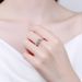 Tancise klassischer Moissanit-Silberring für Damen, Schmuck, Hochzeitsversprechen, Party-Geschenk_voghion.com