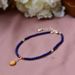 Natural Lapis Lazuli Aklet For Wome, Elegat Ad Simple, Cute With Amber, South Red Agate, Pearl, 14k Gold Plated_voghion.com