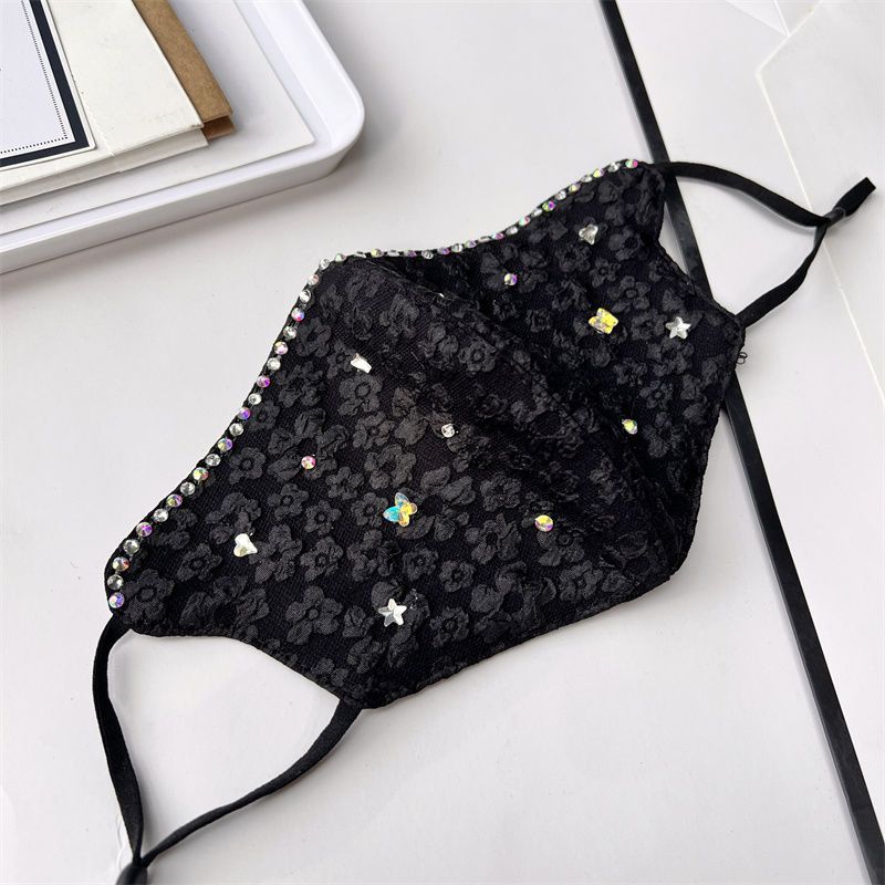 Maschera a forma di fiore tridimensionale da donna, in caldo cotone ispessito, nuova, lavata e aggiustata_voghion.com