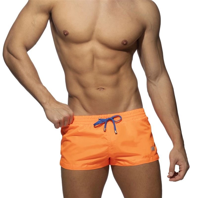Maillot de bain classique pour homme, couleur unie, séchage rapide, taille basse, sexy, pour la plage, short de sport_voghion.com