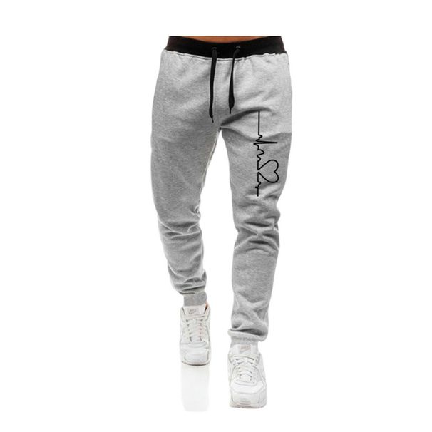 Herrenmode Print Lange Hosen Herbst und Winter Fleece Casual Jogginghose Bottoms mehrfarbig Jogging Fiess Sports_voghion.com