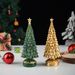 Piccoli alberi in resina, decorazioni natalizie in miniatura per la casa e la scrivania_voghion.com