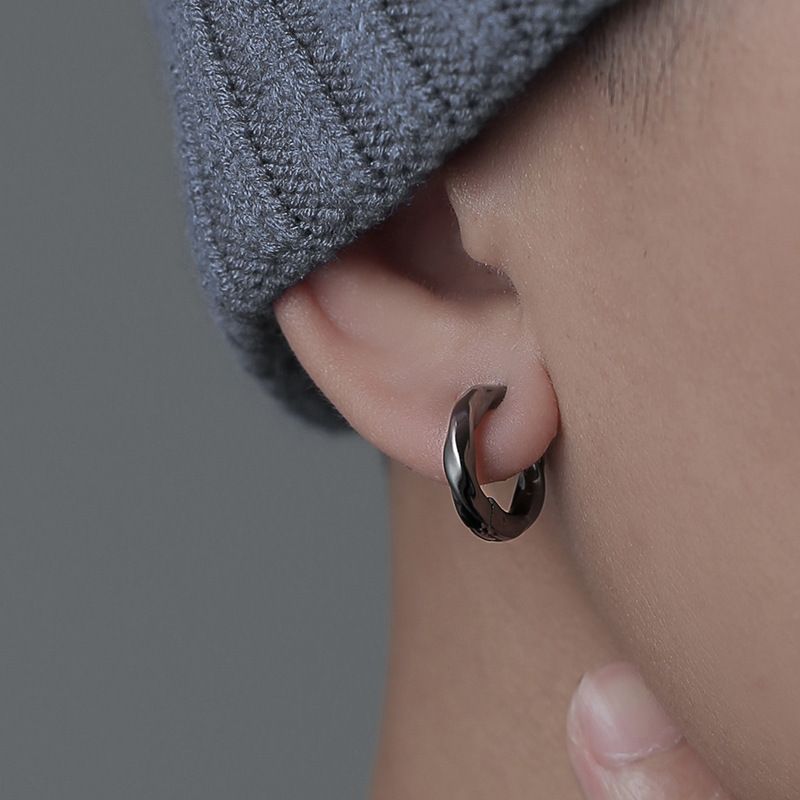 Clipoorbellen zonder piercing Oorclips voor mannen Trendy persoonlijkheid Veelzijdige nieuwe stijl High-end accessoires Veelzijdig klein ontwerp_voghion.com