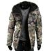 ActiveGo ActiveGo Ouma 2024 's European And American Casual British Camouflage Trendy Hooded Jacket Cotton Slim Fit Coat For_voghion.com