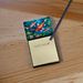 NEW Koi Fish Sticky Note Holder Refillable Dispenser Self-Sticky Note Pads, Memo Pads Blank Desk Accessories_voghion.com