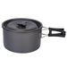 12Pcs Camping Cookware Set Camping Stove Aluminum Pot Pans Kit For Hiking Picnic Outdoor With Cup Fork Spoon Knife_voghion.com