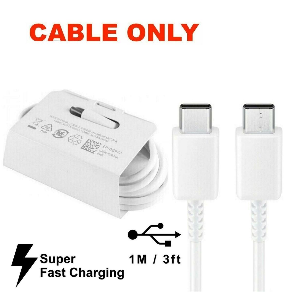 Câble de charge rapide PD 20 W pour Samsung Tab A7, A8, A9 / A9+ Plus 2023_voghion.com