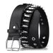 New Fashion Bullet Rivet Belt for Men's Gothic Punk Rock Style Y2K Belt for Men's and Women's Pants_voghion.com