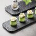 Rectangular Ceramic Sushi Platter - Elegant Serving Dish For Cake/Dessert/Restaurant Presentation_voghion.com