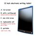 12 Inch Drawing Board Digital Drawing Tablet Handwriting Pads Portable Electronic Tablet Board ultra-thin Board with pen_voghion.com
