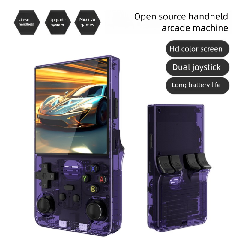 Console di gioco portatile R36/R39MAX Sistema Linux Open Source Online Due giocatori 4 pollici Arcade_voghion.com