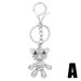 AS Accessories New Personality Creative Cute Exquisite Bear Pendant Bag Car Keychain Ornament Kca046_voghion.com