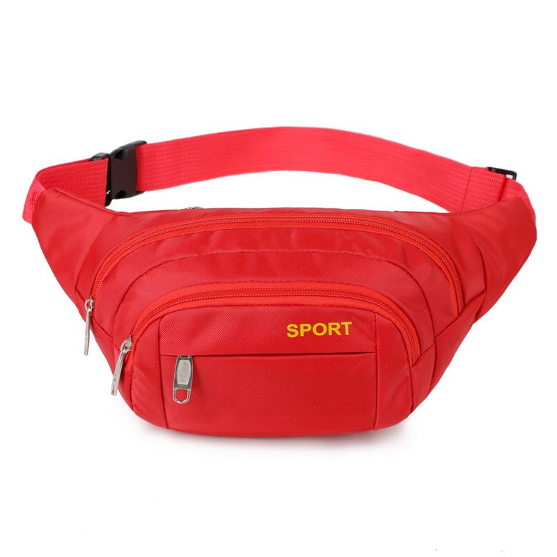 Gym Bags Four Pocket Multifunctional Waist Bag For Men And Women Sports Running Mobile Phone Coin Purse Thick Wear Resistant Work Business Cashier Bag_voghion.com