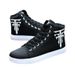 Men's Casual High-Top Sneakers With Lace-Up Design, Breathable PU Upper & Durable Rubber Sole For Running, Walking & Daily Wear (Sizes 39-48)_voghion.com