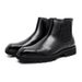 European Warm Series Trendy Martin For Men Genuine Leather Top Layer Cowhide Business Slip-On Lazy Boots_voghion.com