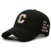 Men's and women's hats with the same paragraph baseball cap embroidery letters trend casual cap sun protection_voghion.com