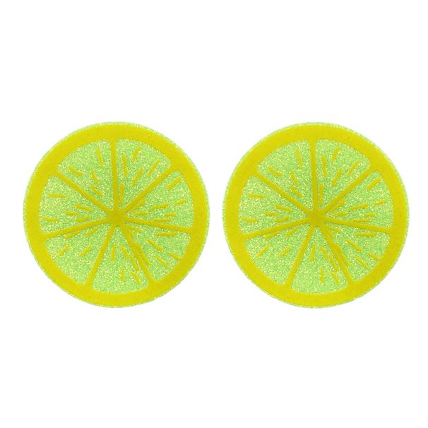 Green Lemon breast Patch Self-adhesive fluorescent breast patch_voghion.com