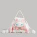 Cute Lolita For Women 2024 New Cartoon Plush Doll Birthday Gift Little White Rabbit Crossbody Bag_voghion.com