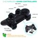 Console de videogame retrô 4K 20000 jogos Emuelec 9 emulador TV Stick Gaming Hine com controle de gamepad sem fio duplo_voghion.com