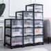 Buckle Storage Box Storage Cabinet Household Children's Wardrobe Snack Toy Cabinet Drawer Type Plastic Multi-Layer Storage Box_voghion.com
