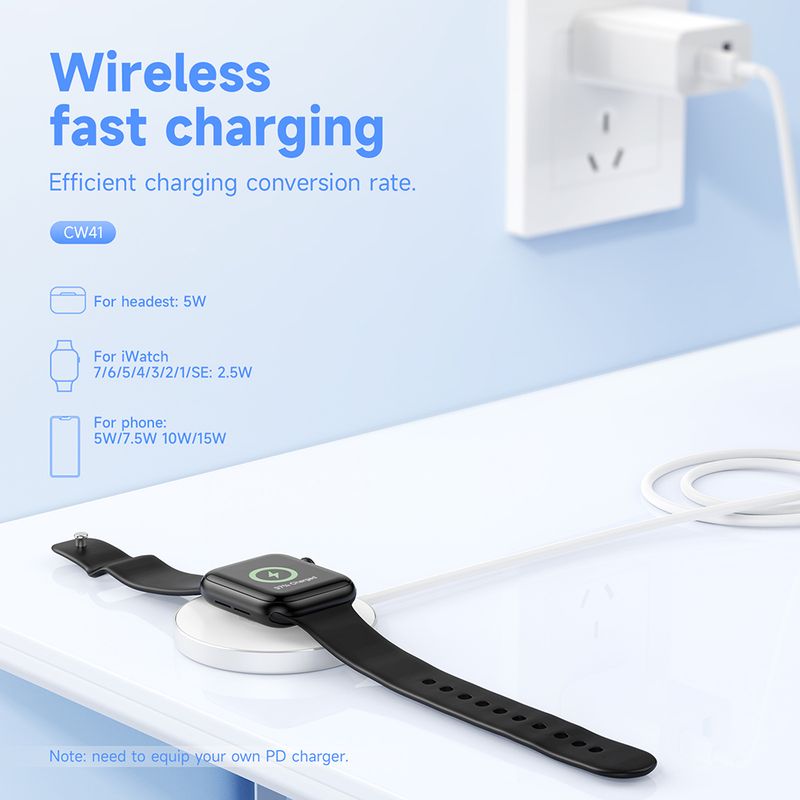 3 in 1 Magnetic Wireless Phone Charger For iPhone 14 13 12 Pro Max USB C Wireless Charging Device For  Watch 7 6 5 4 SE_voghion.com