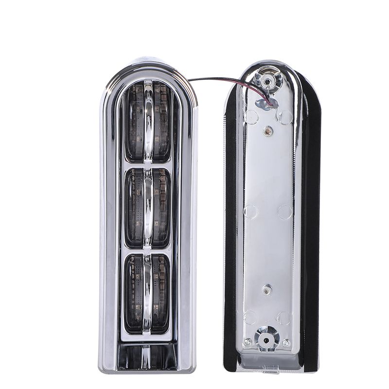Motorcycle LED Inserts Saddlebag Filler Support Amber Lights Lamp For Harley Touring Electra Glide CVO Road King FLHR 2014-2023_voghion.com