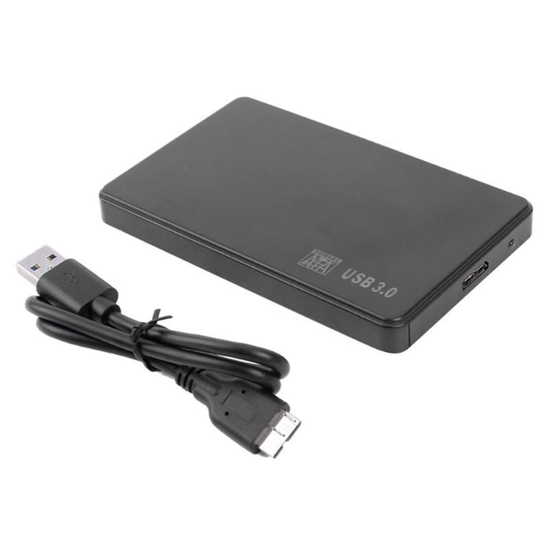 Bærbar 5 Gbps USB 3.0 2,5 tommer SATA ekstern harddisk HDD SSD-boks til pc_voghion.com
