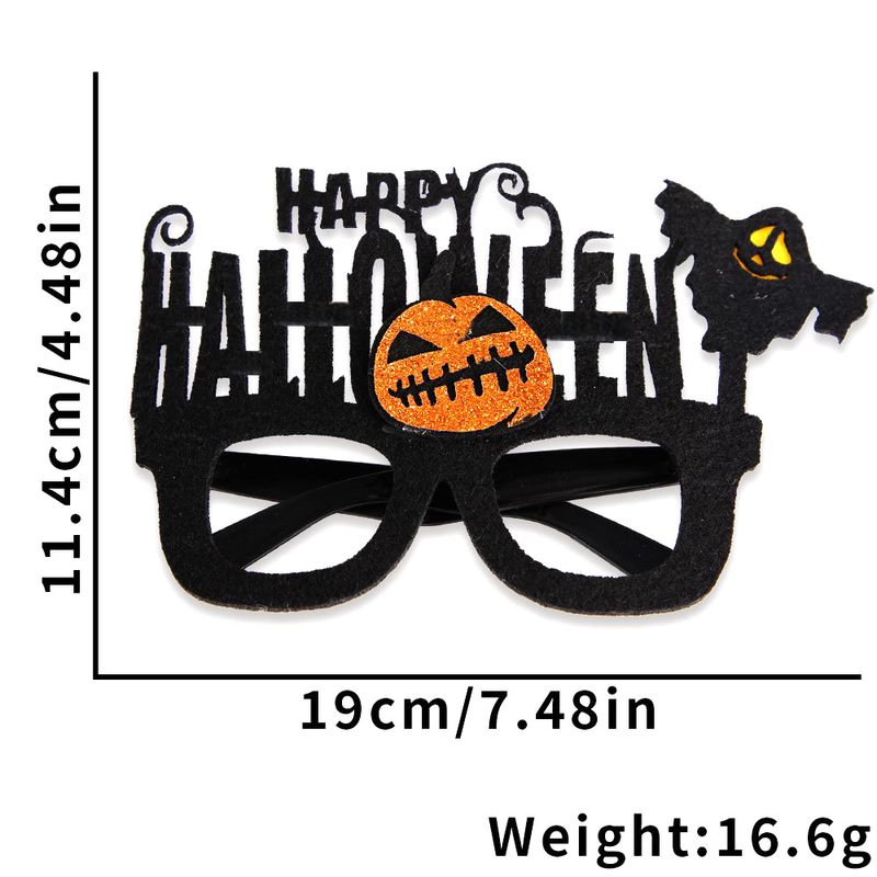 Occhiali unisex per feste di Halloween, zucca fantasma, bambini, adulti, decorazione per feste di Halloween, occhiali con luce a LED_voghion.com