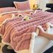 Class A Double-Sided Rabbit Winter Thickened Throw Bed Sheet Coral Fleece Office Nap Sofa Small Blanket_voghion.com