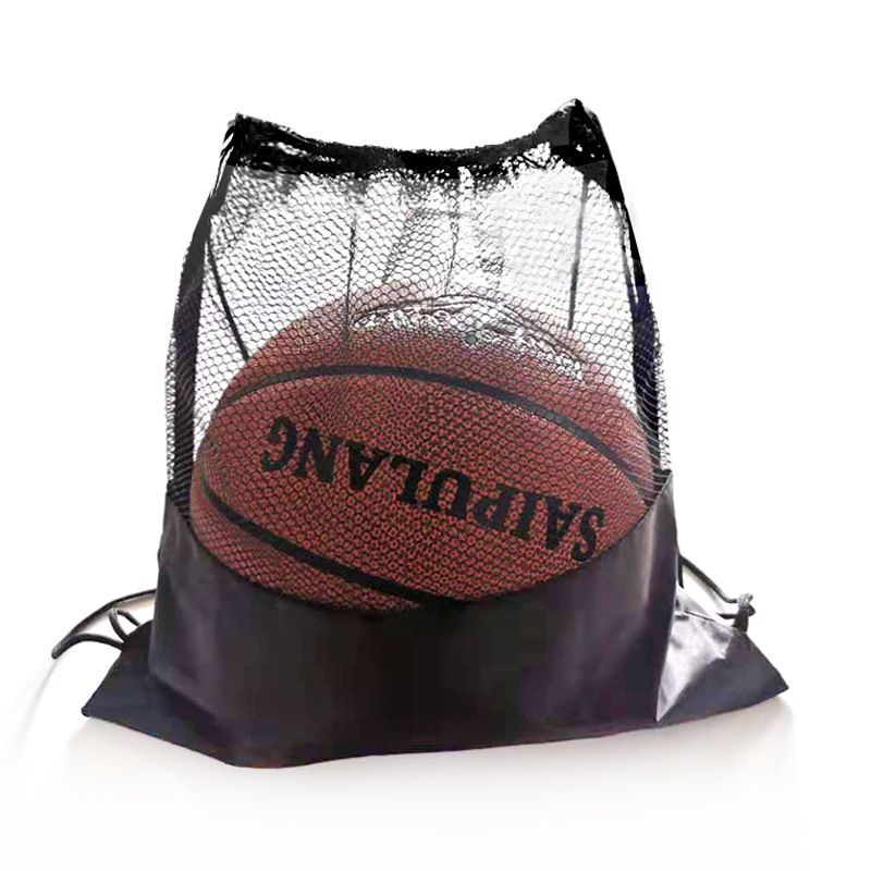 Sports Bags basketball backpack large capacity mesh outdoor basketball net bag custom drawstring bag football drawstring storage_voghion.com