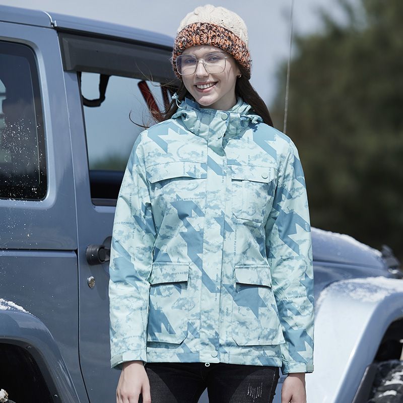Nuovo piumino invernale in due pezzi, tre in uno, giacca calda con cappuccio staccabile da uomo e da donna, transfrontaliera_voghion.com