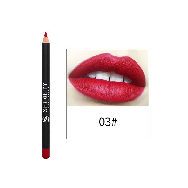SHCOETY Avrupa Amerikan Çok Renkli Çift Uçlu Ruj ve Dudak Kalemi - Pembe Nude Uzun Süreli Bulaşmaya Dayanıklı Makyaj Seti_voghion.com