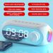 Alarm Clock Radio FM Bluetooth Speaker Portable Subwoofer Caixa De Som Sound Box Music Wireless Mini Woofers Bocina Lamp Column_voghion.com