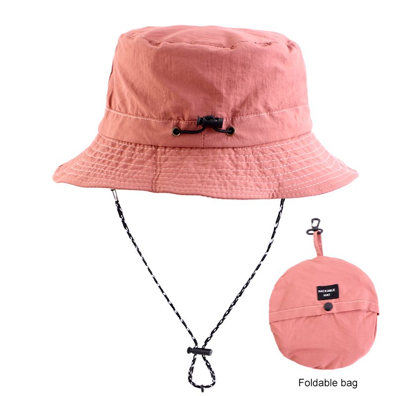 Neien Unisex Outdoor Fëscherhutt Waasserdicht Fëscherei Klammen Tourismus a Wanderen Klappbar Bob Sonnenhutt Männer Panama Eemer_voghion.com