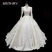 ChicShe ChicShe Vintage High-End Heavy Craft Abito a maniche lunghe in raso 2025 Nuovo elegante abito da sposa con gonna a sbuffo_voghion.com