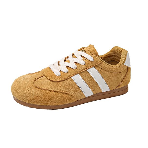Retro-Trainingsschuhe für Damen – Zweifarbige Sneaker im Colorblock-Design (Klassische flache Sohle und schlank machendes Design, lässiger Komfort)_voghion.com