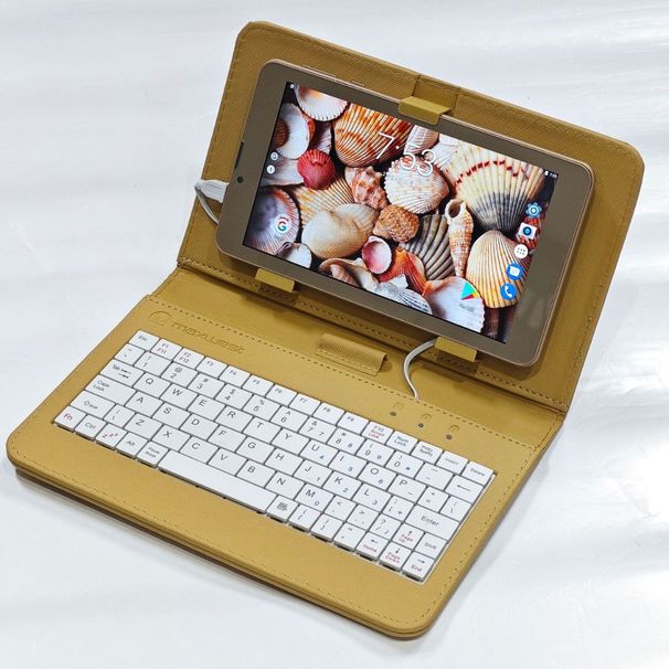 Tablets Home Office Portable Small Tablet With Keyboard Leather Case With 3G Call WCDMA 850/1900_voghion.com
