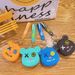 Violent Bear Coin Purse Cartoon Silicone Card Holder Wallet Creative Car Keychain Bag Pendant_voghion.com