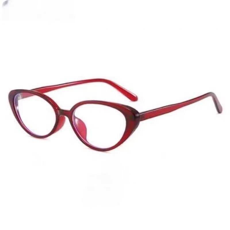 cat's Eye Glare, Suitable For Round Face Slim Students, Anti-blue Light, Anti Myopia, Korean Version Of The Flat Light_voghion.com