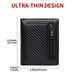 Men's Wallet Carbon Fiber Leather Wallet Men's High Quality Anti-theft Brush Wallet Cowhide Coin Purse_voghion.com