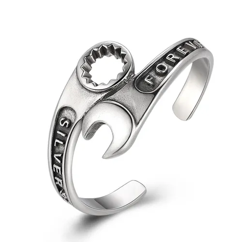 Nei Moud Personaliséiert Trend Cool Männer Personaliséiert Open End Wrench Bracelet_voghion.com
