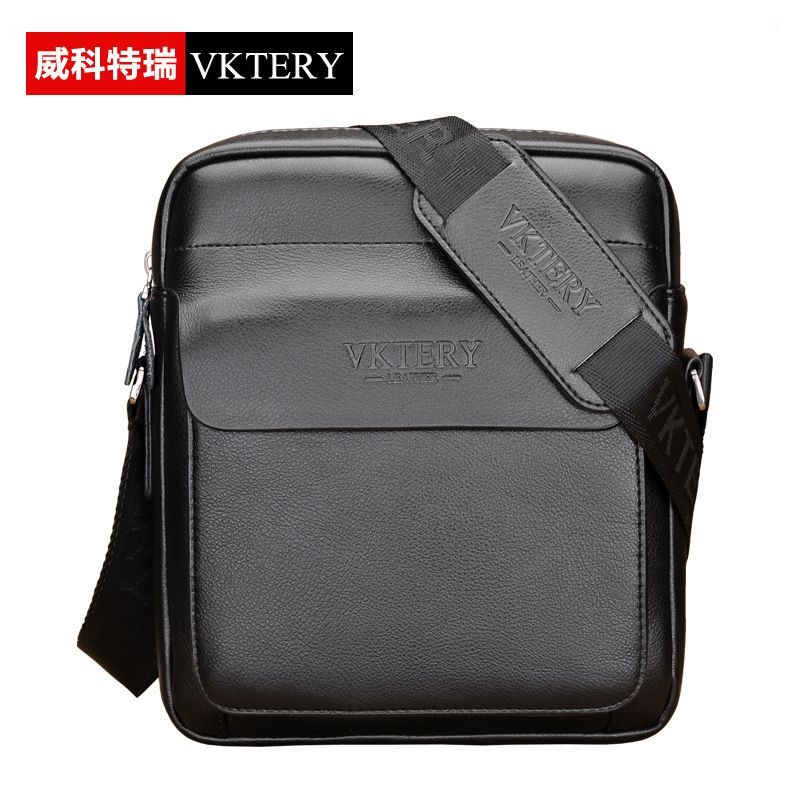 Weikotu Single Shoulder Crossbody Bag Korean Style Business Men's Fashion Briefcase_voghion.com