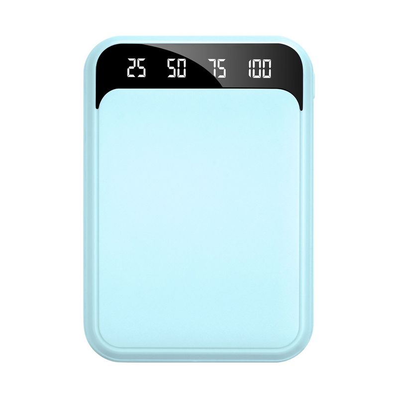 Kunjiuyou 10000mAh Carga rápida Batería externa Banco de energía Banco de energía portátil para teléfono inteligente-Negro_voghion.com