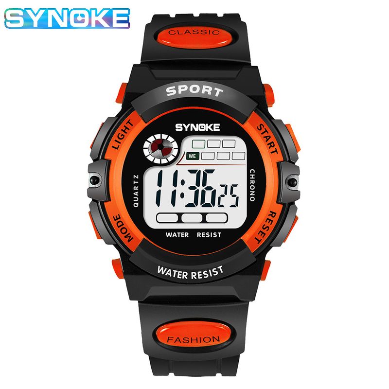 Children's electronic watch sports waterproof boys and girls student popular children's wristwatch_voghion.com