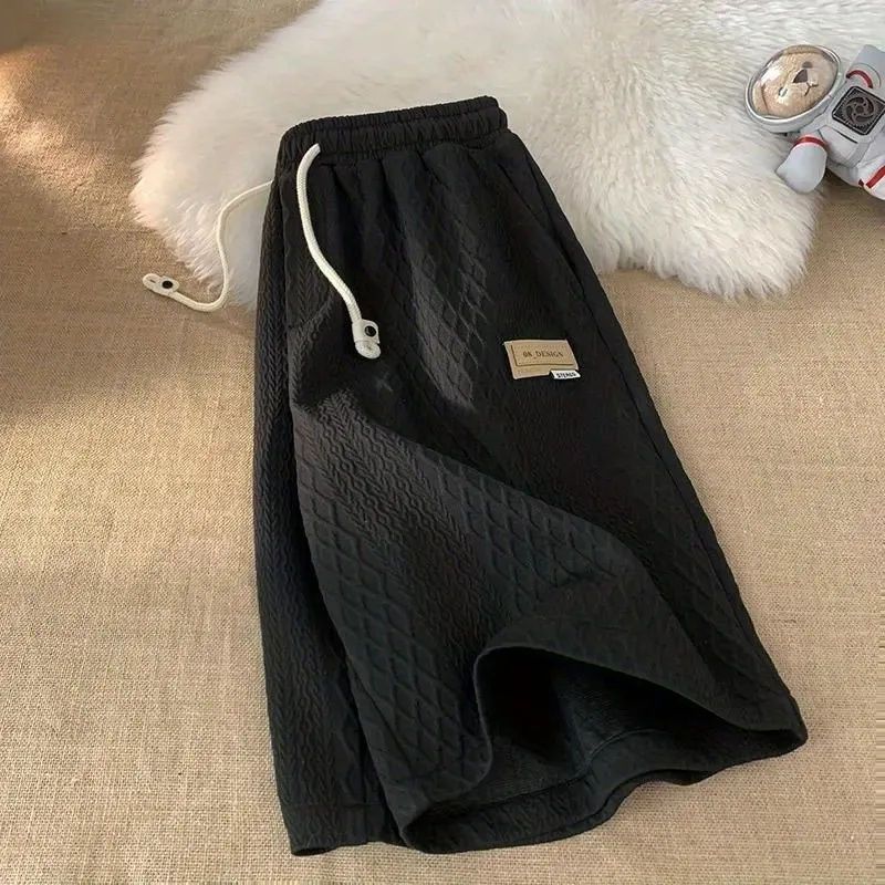 Men's Clothing casual sports shorts for summer, niche design,  retro beach pants, brand, five-point pants_voghion.com