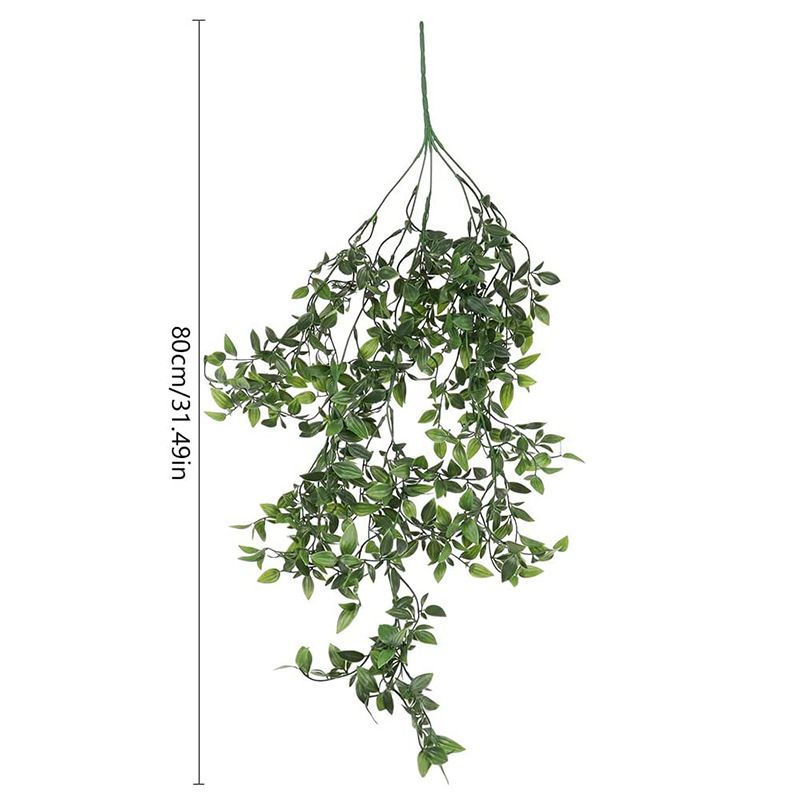 Plant hangende gesimuleerde wijnstok groene nep-klimop plafond wanddecoratie muurophanging_voghion.com