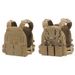 KZ Tactical Vest With Quick-Release System – Modular MOLLE Plate Carrier For Outdoor Training & Fitness (CP Camo/Tan, One Size Fits All)_voghion.com