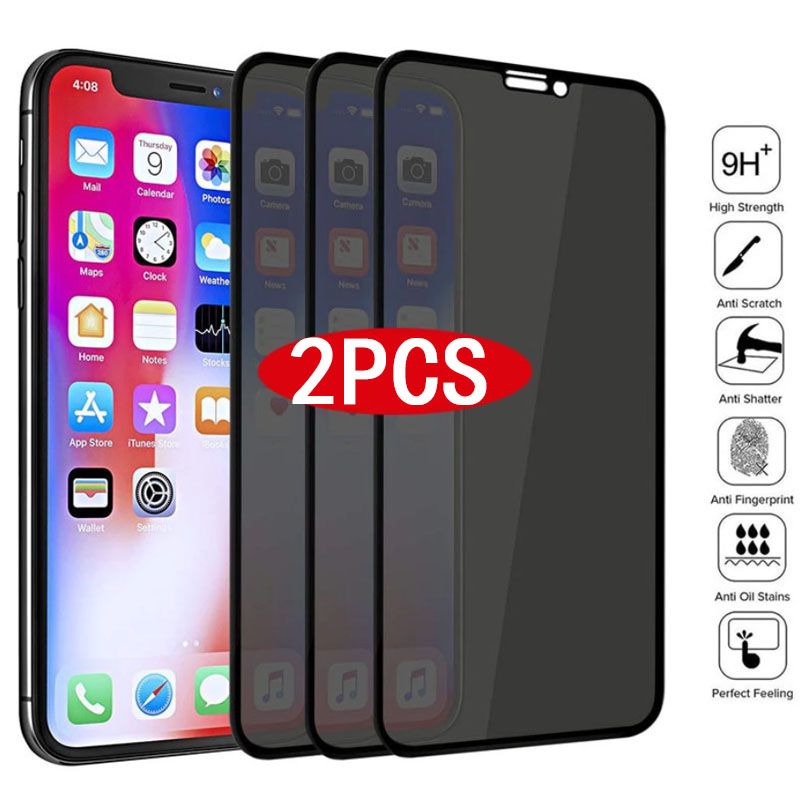 4 adet Anti casus temperli cam iPhone 14 13 12 11 Pro Max 14 artı 12Mini 13Mini XSMax XR X 8 7 6s 6 artı SE2020 ekran koruyucu gizlilik camı_voghion.com