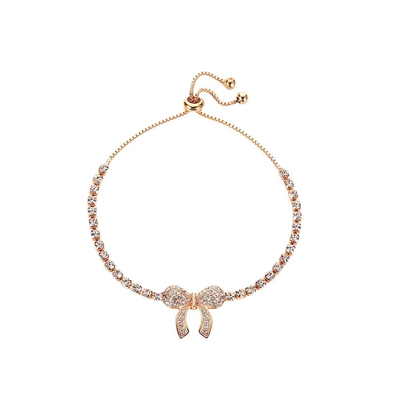 Bracciale con nodo a farfalla, accessori di alta gamma per donne, gioielli per principianti_voghion.com