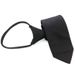 Men's Business Solid Color Twill Easy-Pull Lazy No-Tie Navy Blue 7CM 1200-Needle Zipper Tie_voghion.com